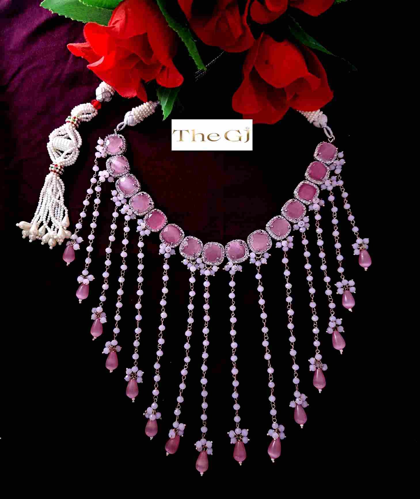 Buy Crisscross Necklace in Rose Gold Online | ORRA